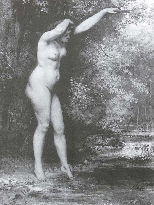 Gustave Courbet Bather